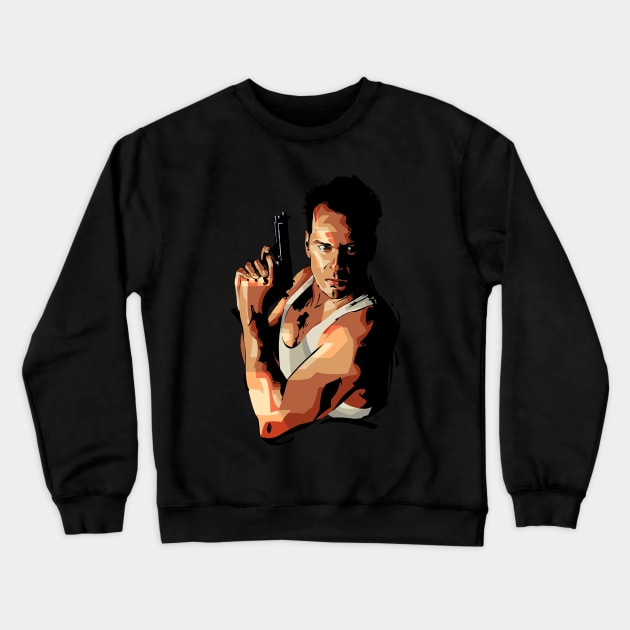 Die Hard 1 Crewneck Sweatshirt by nabakumov